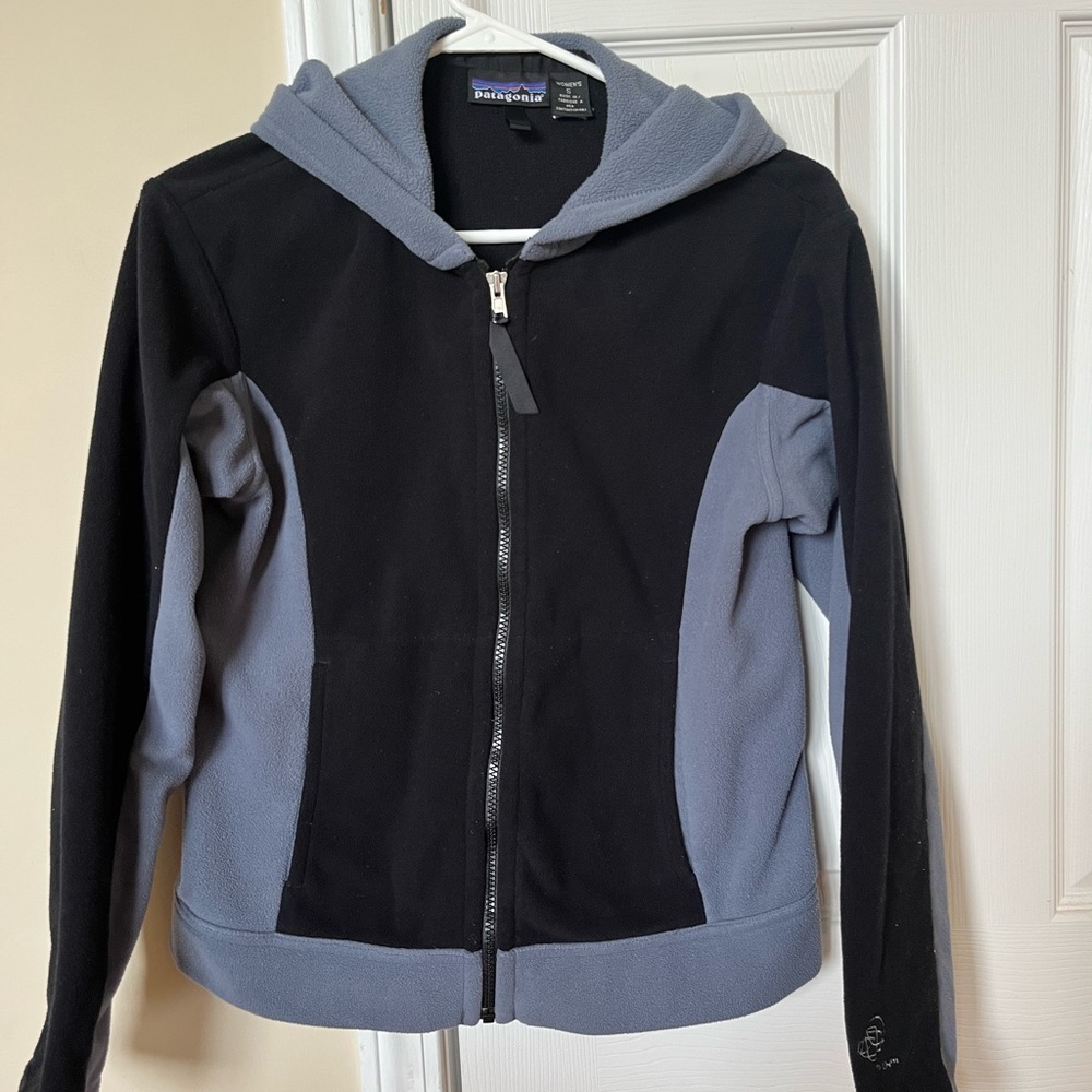 Patagonia fleece rhythm zip up jacket size small